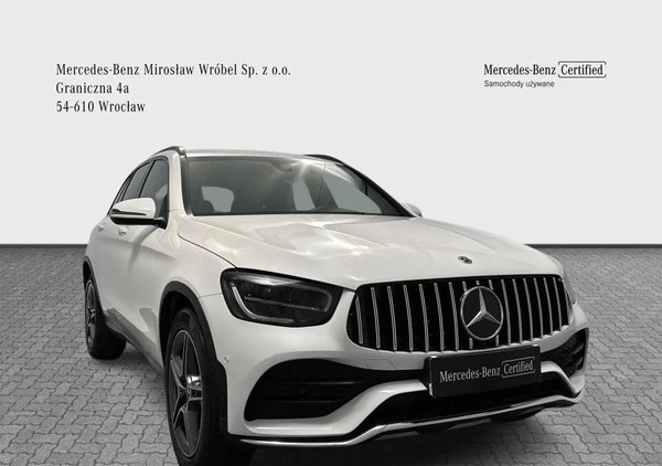 Mercedes-Benz GLC cena 190000 przebieg: 55895, rok produkcji 2020 z Wrocław małe 436